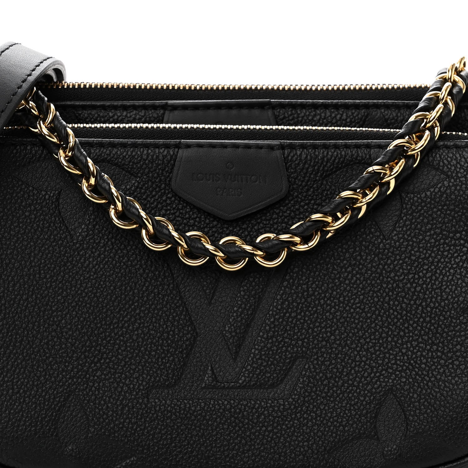 Louis Vuitton Empreinte Monogram Giant Multi Pochette Accessories Black 7 of 9