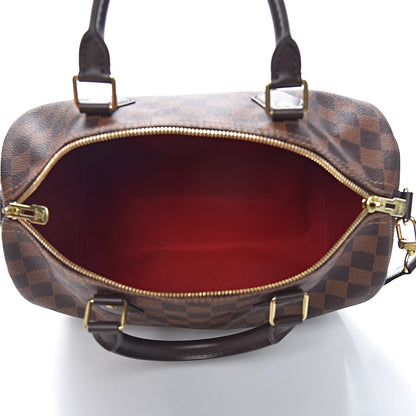Louis Vuitton Damier Ebene Speedy Bandouliere 30 6 of 12