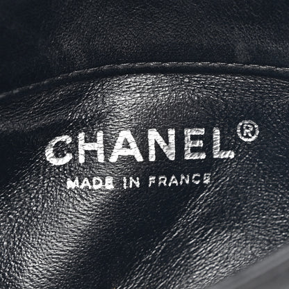 Chanel Lambskin Quilted Mineral Nights Flap Wristlet Black 7 of 12