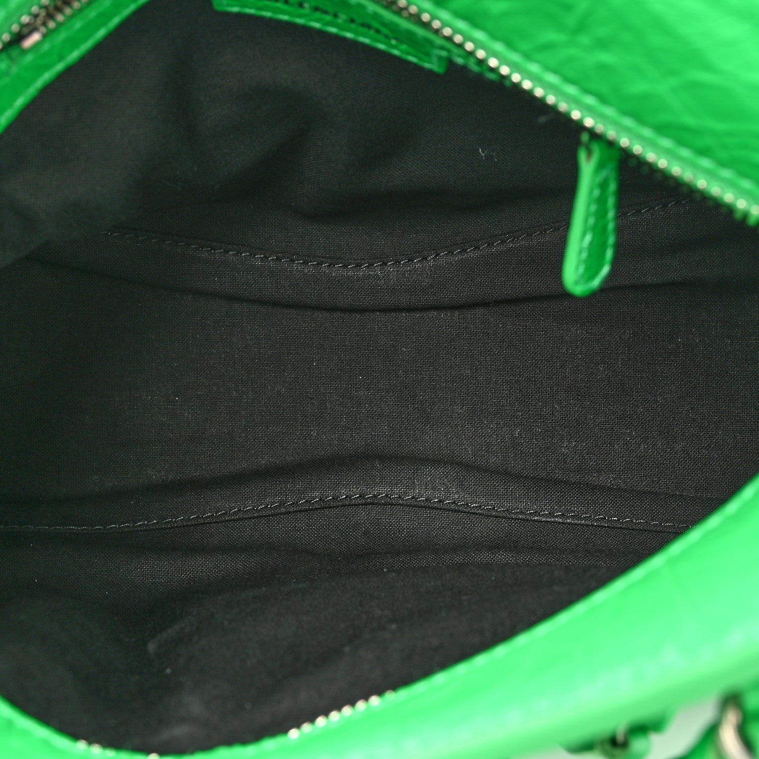 Balenciaga Agneau Arena Small Neo Cagole City Handbag Vivid Green 5 of 12