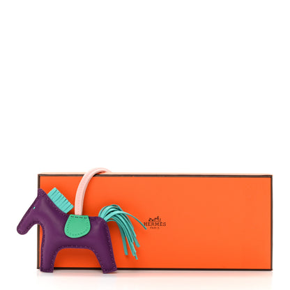 Hermes Milo Lambskin Grigri Rodeo Horse Bag Charm PM 5 of 5