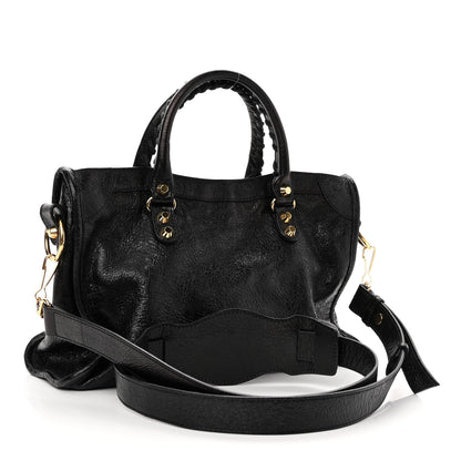 Balenciaga Agneau Classic Gold Hardware S City Black 2 of 9