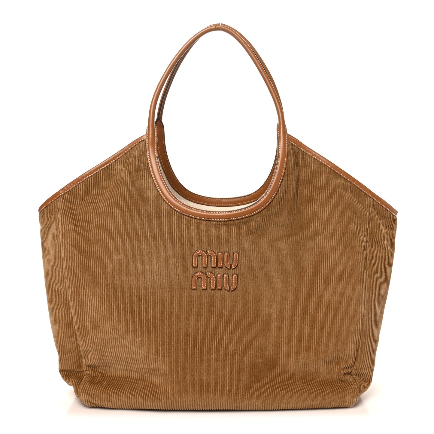 Corduroy Large Ivy Tote Bag Cannella