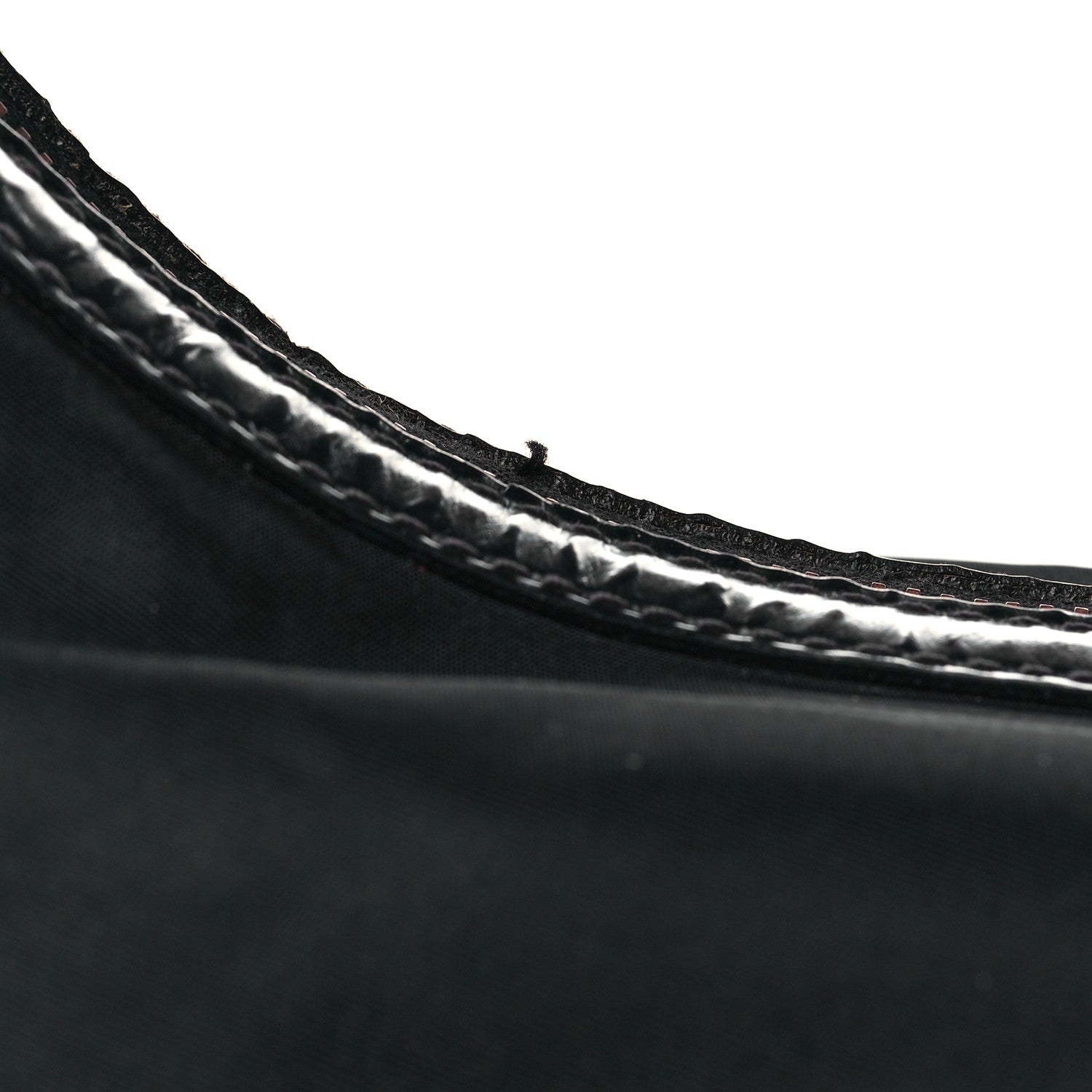 Prada Tessuto Nylon Calfskin Logo Shoulder Bag Black 7 of 18