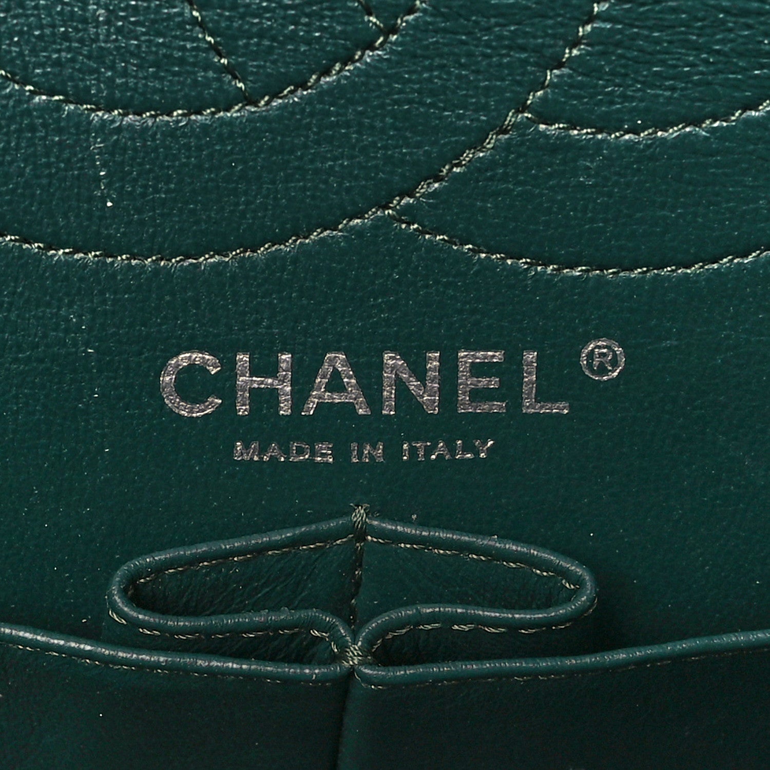 Chanel Patent Quilted 2.55 Reissue 226 Flap Green 6 of 12