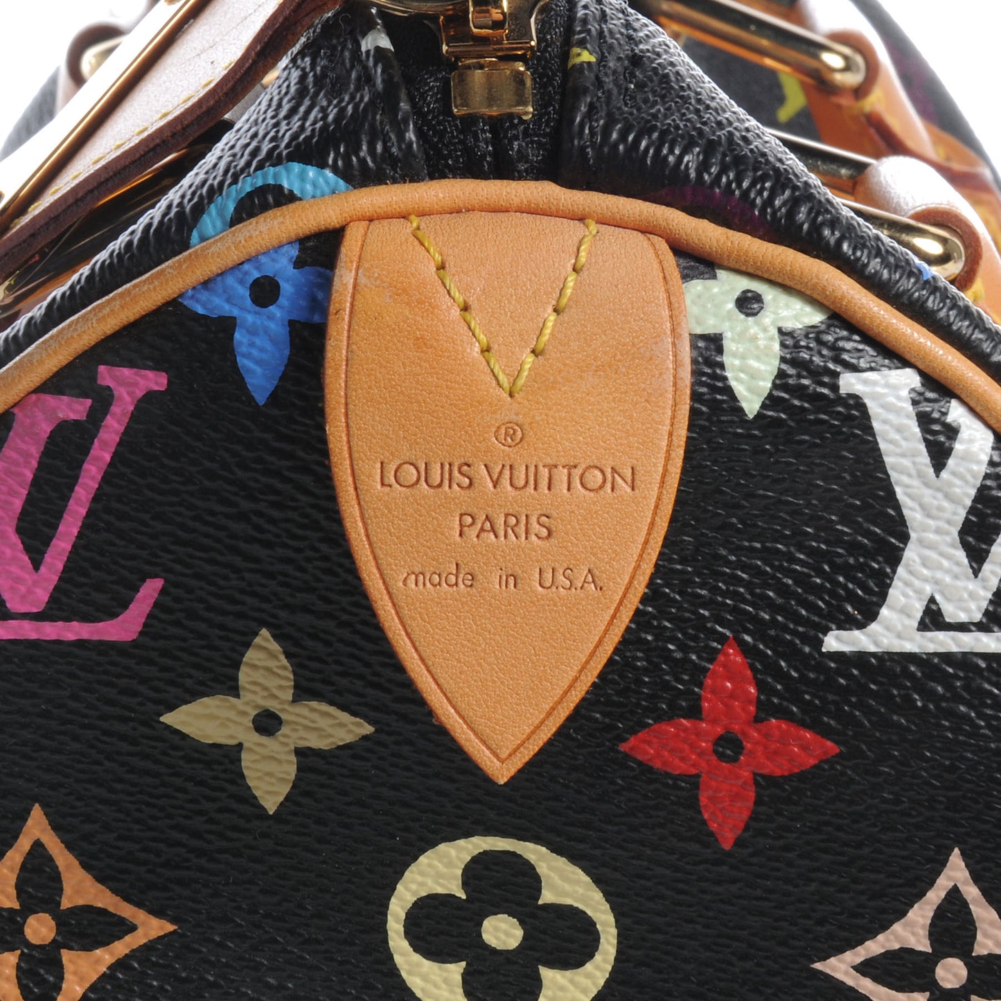 Monogram Multicolor Speedy 30 Black
