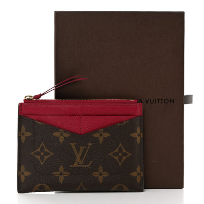 Louis Vuitton Monogram Zipped Card Holder Fuchsia 7 of 7