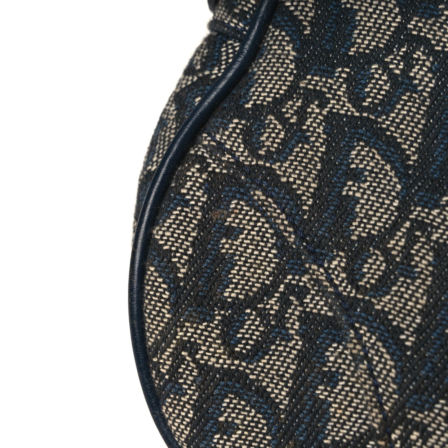Monogram Saddle Bag Blue