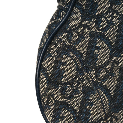 Christian Dior Monogram Saddle Bag Blue 12 of 12