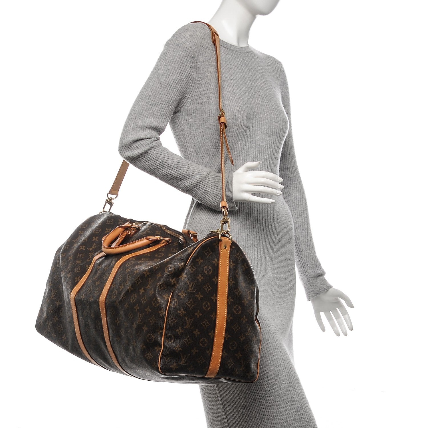 Louis Vuitton Monogram Keepall Bandouliere 60 2 of 8