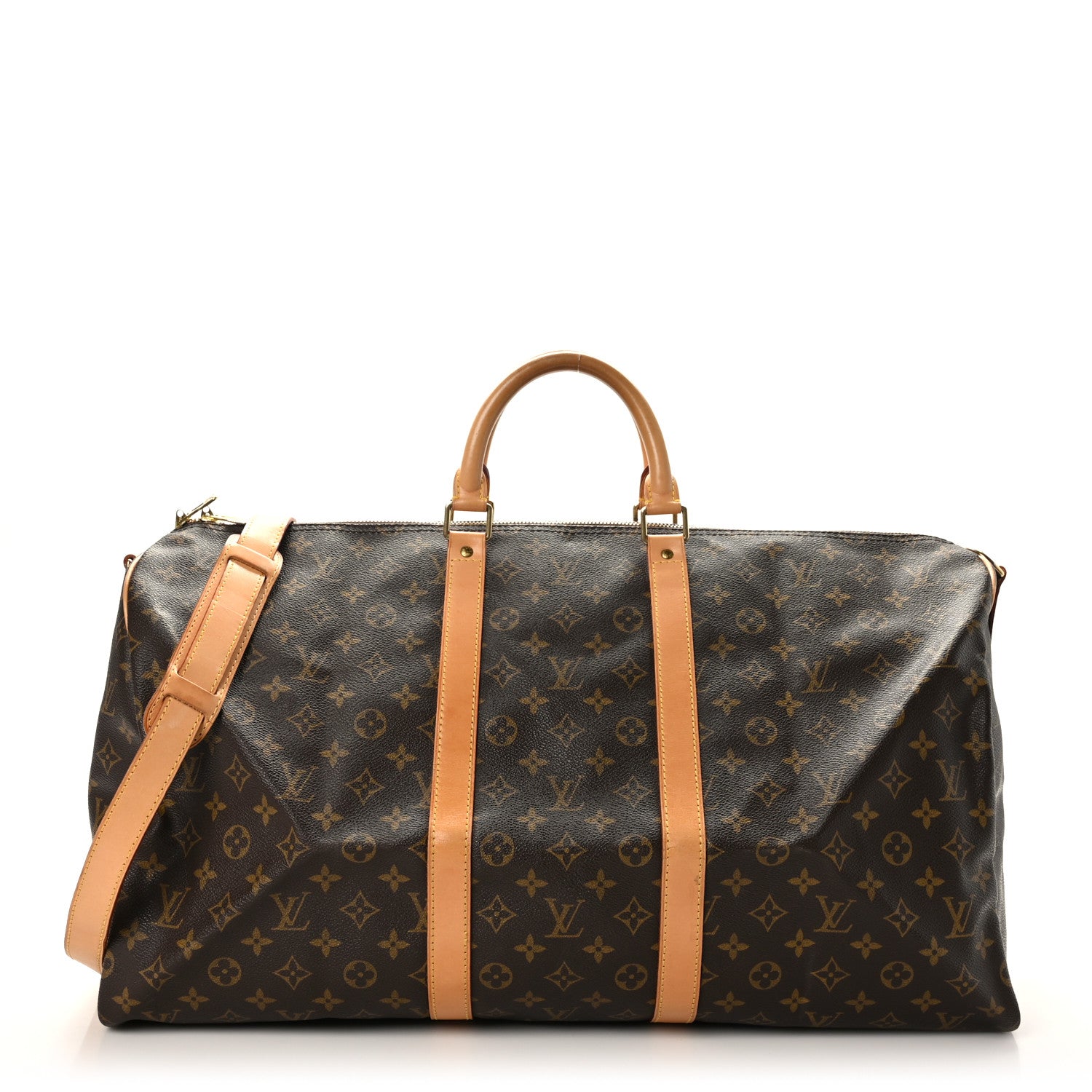 Louis Vuitton Monogram Keepall Bandouliere 55 1 of 12