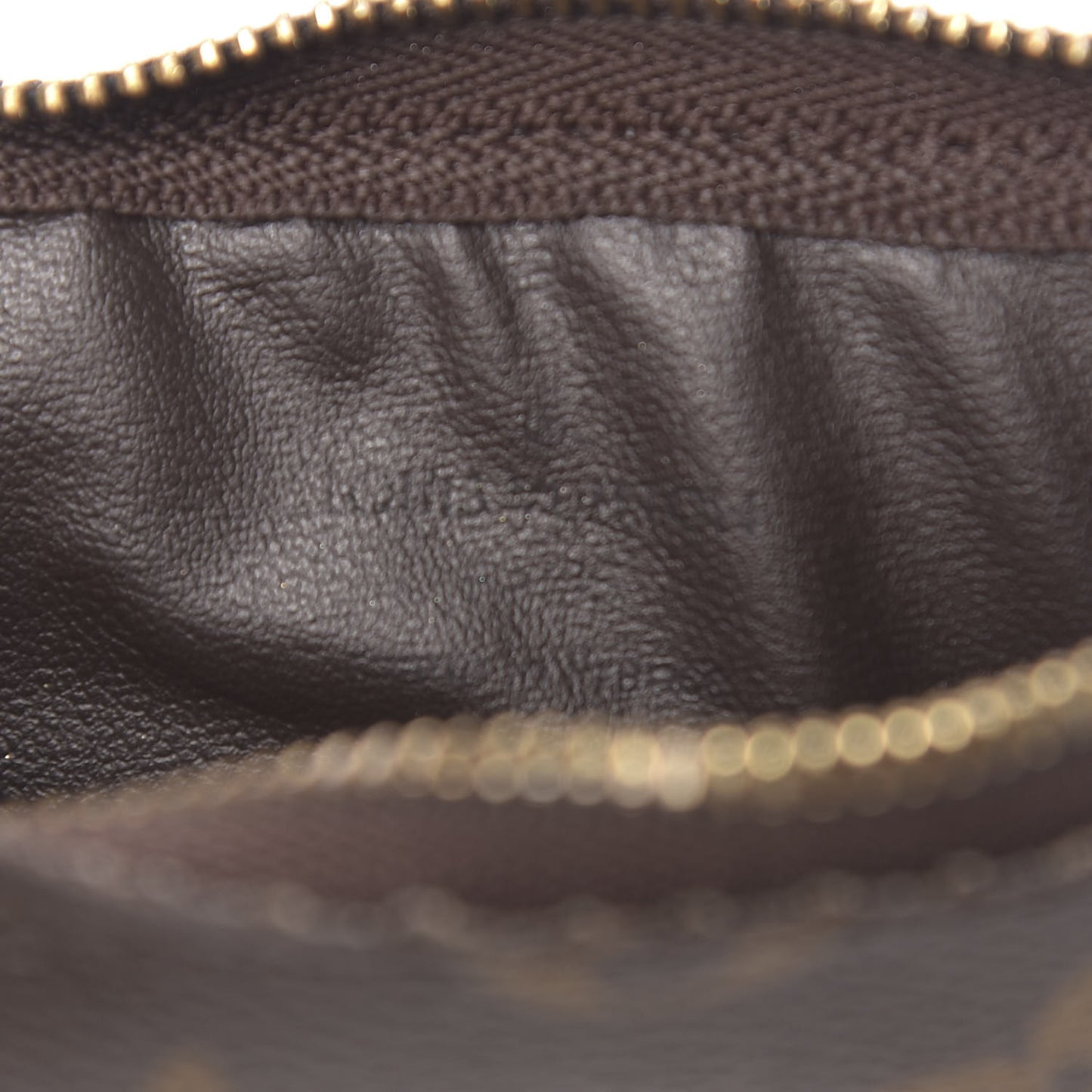 Monogram Josephine Wallet Zippered Insert Fuchsia