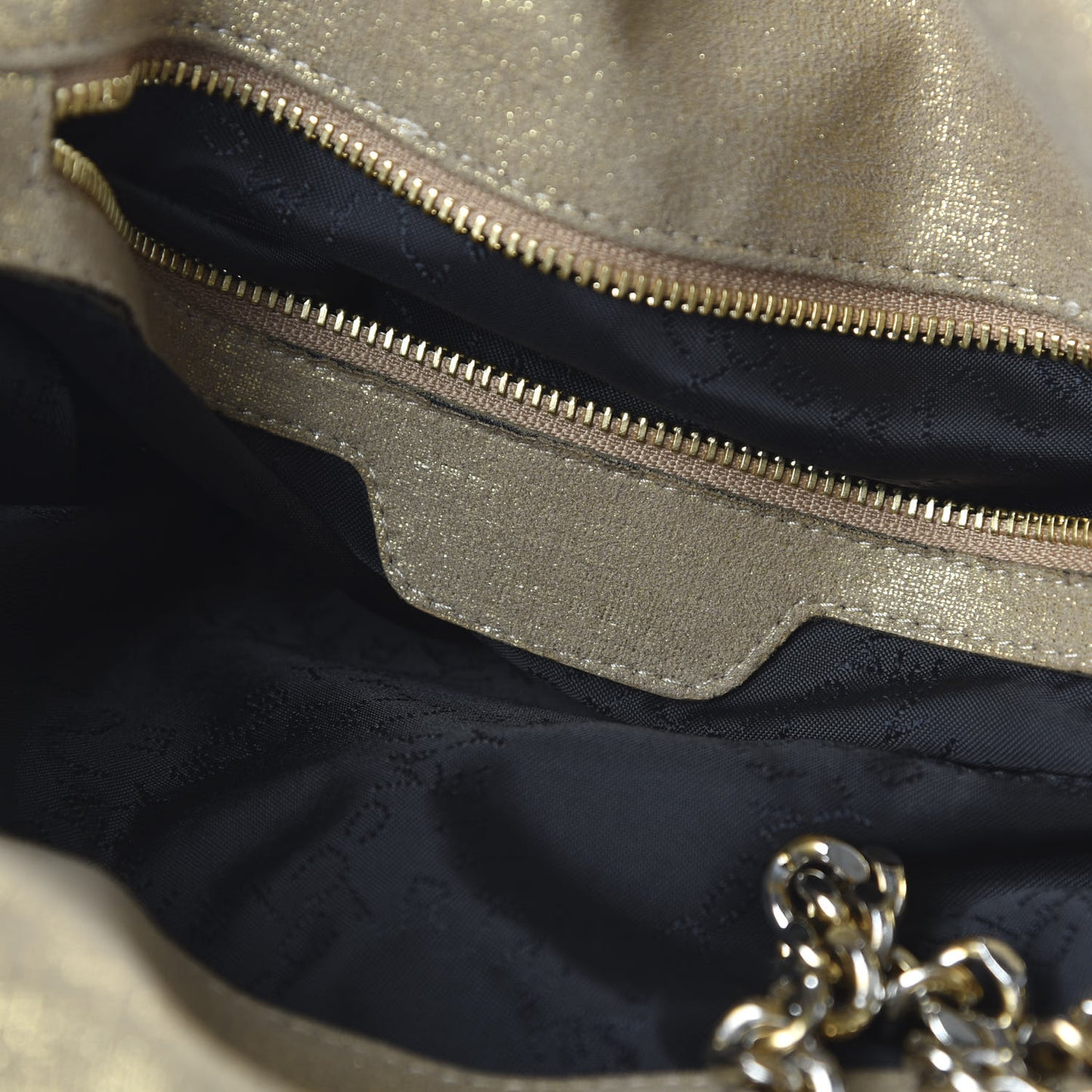 Shaggy Deer Big Falabella Tote Gold