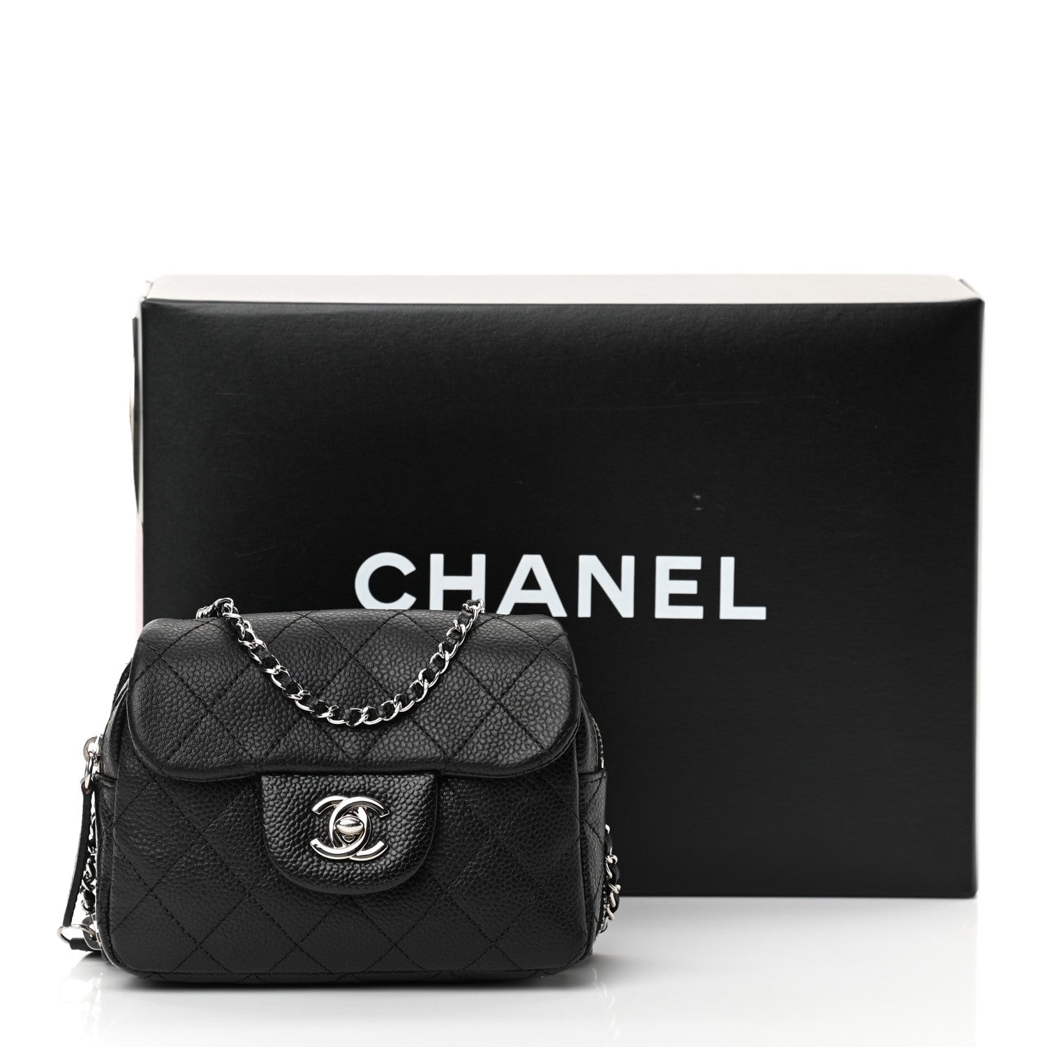 Chanel Caviar Quilted New Mini Flap Black 15 of 15
