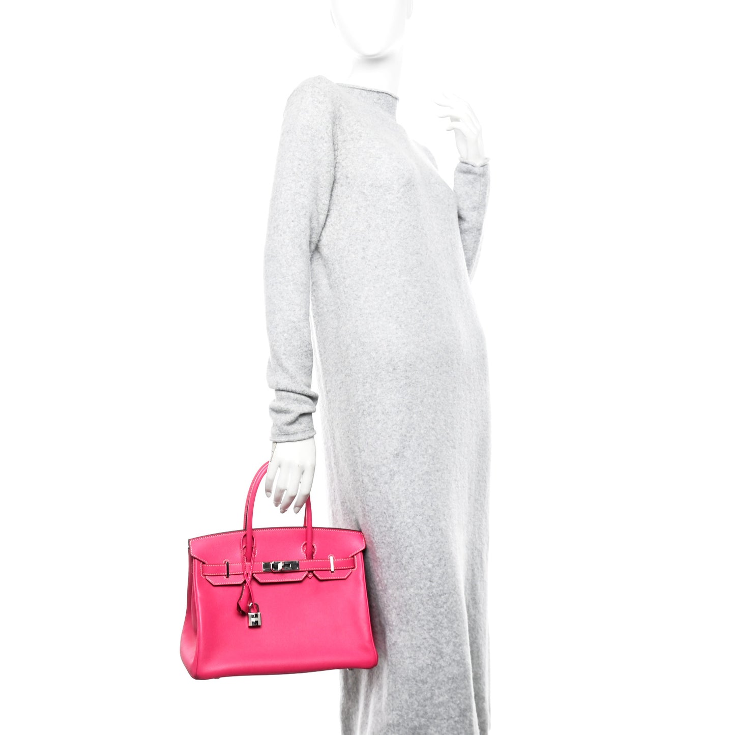 Epsom Birkin 30 Rose Tyrien