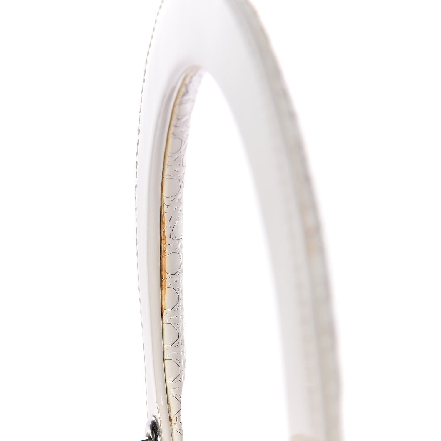 Christian Dior Patent Micro-Cannage Medium Lady Dior White 12 of 13