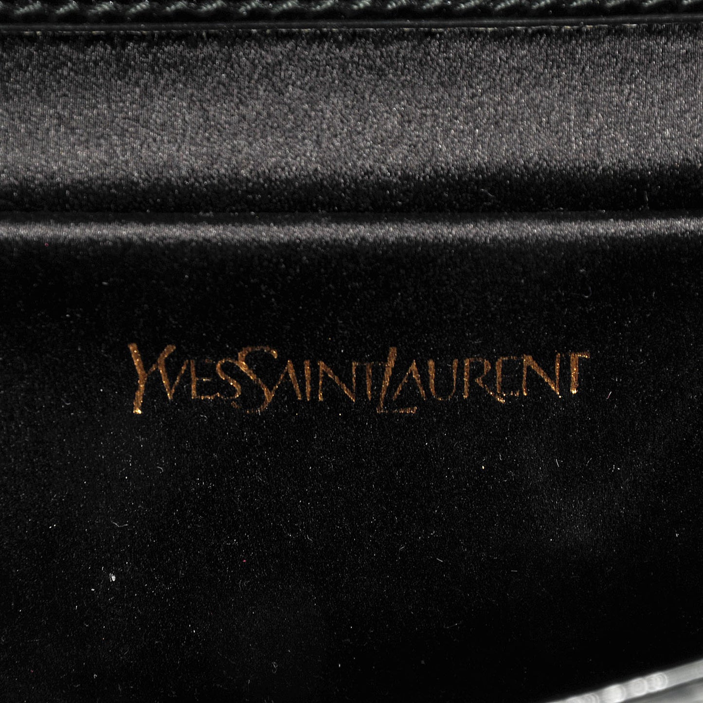 Textured Patent Monogram Large Belle De Jour Clutch Black