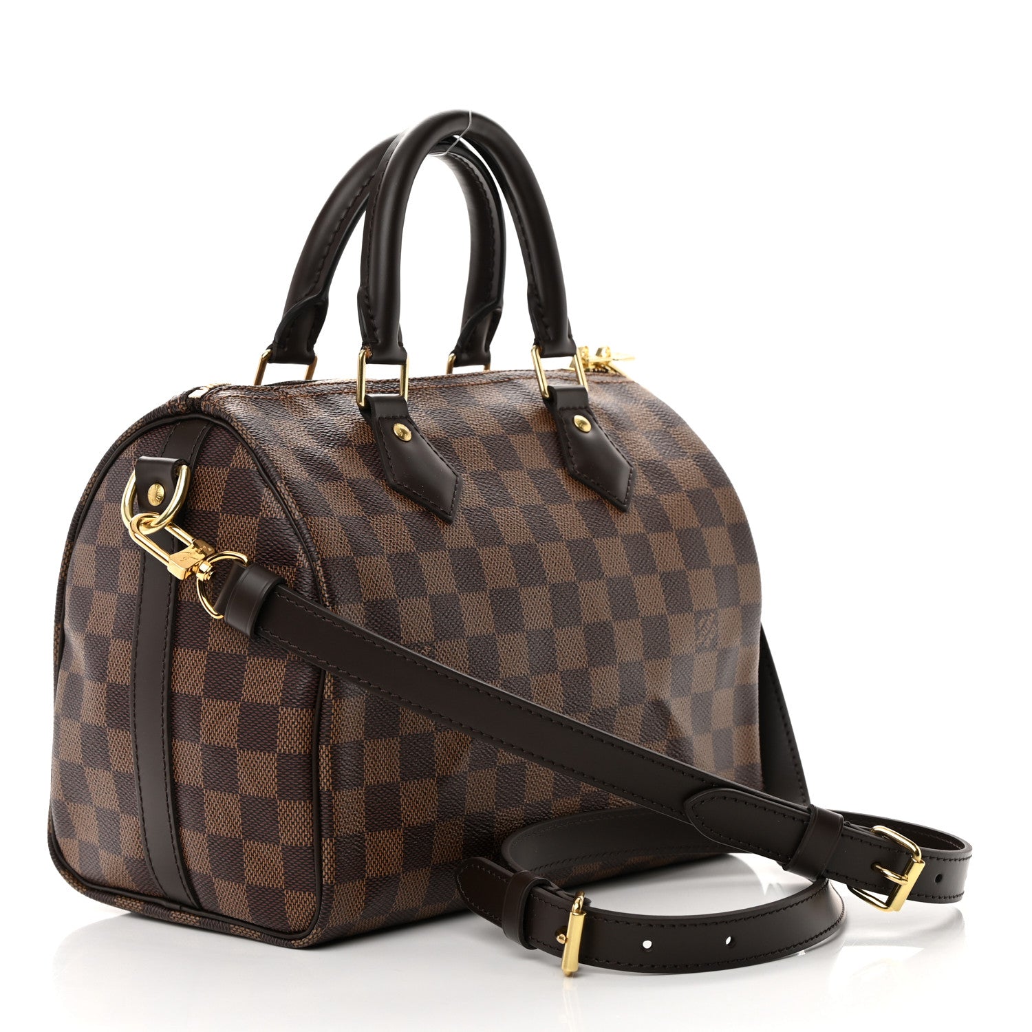 Louis Vuitton Damier Ebene Speedy Bandouliere 25 3 of 12
