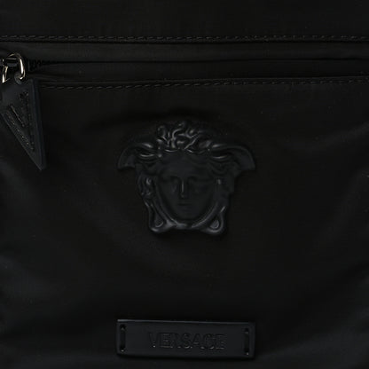Versace Nylon Palazzo Medusa Crossbody Bag Black 6 of 8