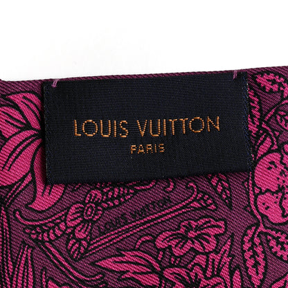 Louis Vuitton Silk Jeu De Louis BB Bandeau Magenta 3 of 3