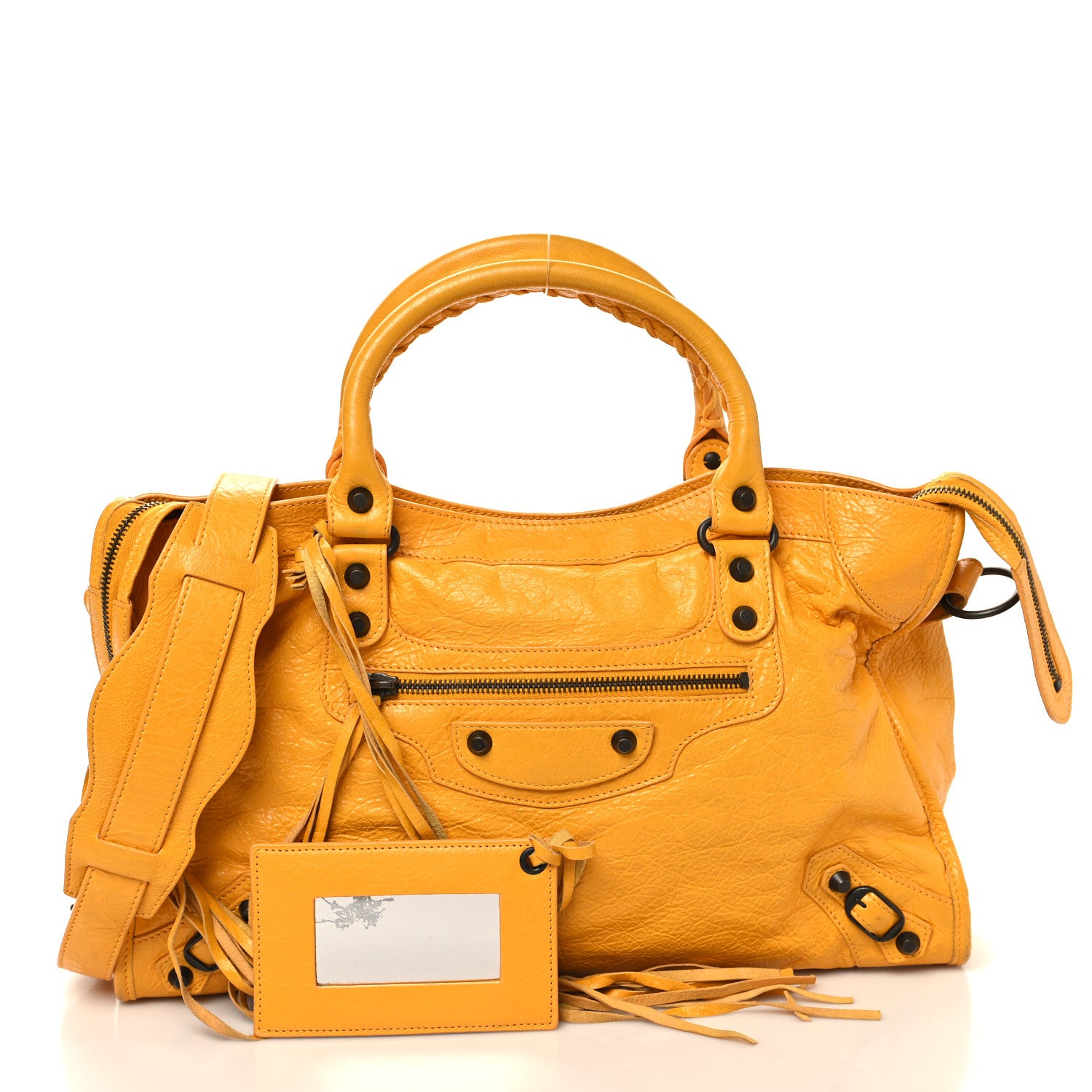 Balenciaga Agneau Classic Hardware City Mangue 3 of 16