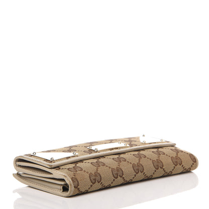 Gucci Monogram Indy Continental Wallet Off White 4 of 16