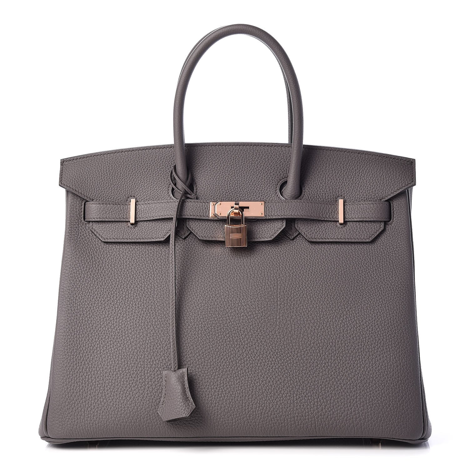 Hermes Togo Birkin 35 Etain 1 of 32