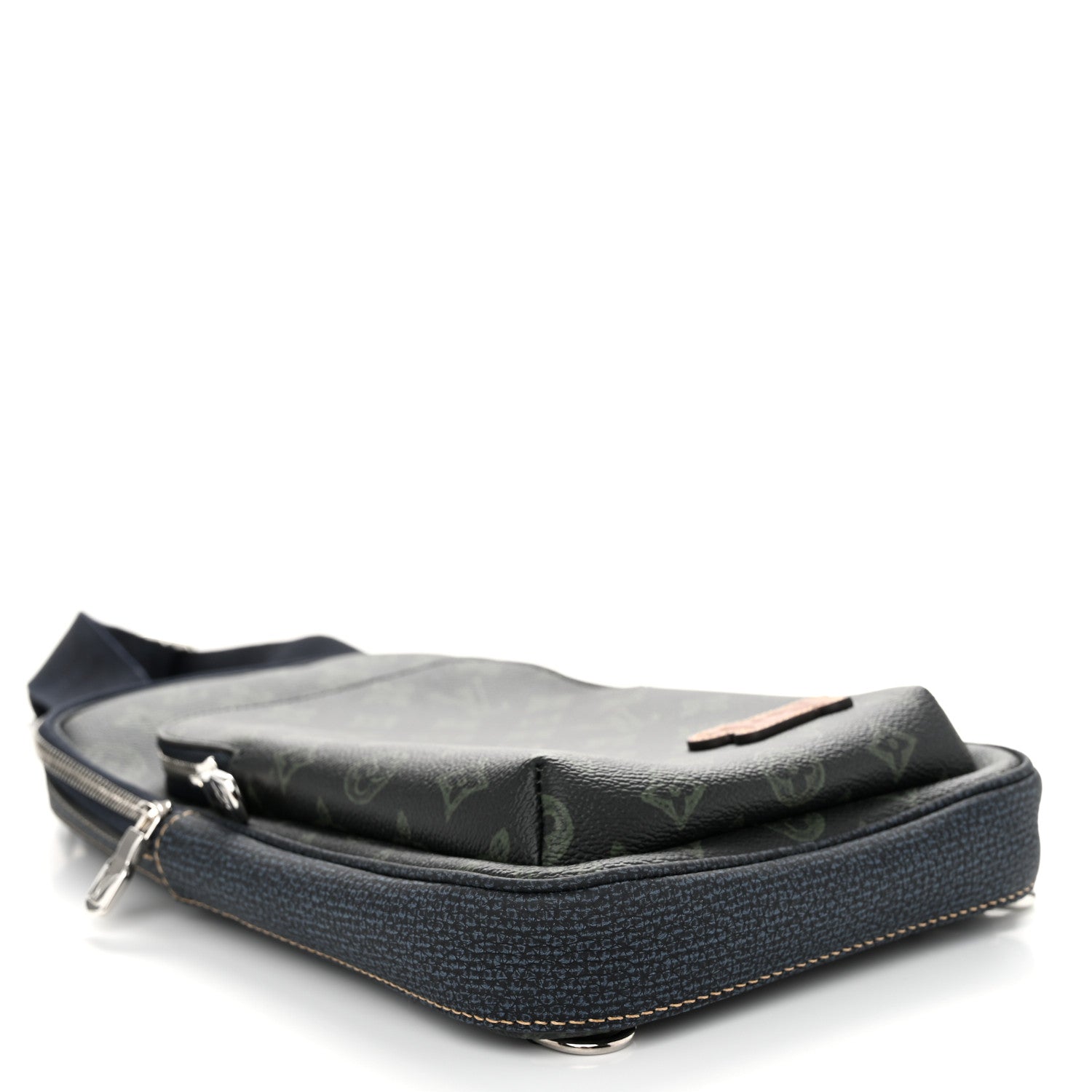 Louis Vuitton Monogram Record Fall Avenue Sling Bag Dark Green 4 of 10