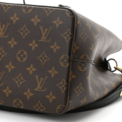 Louis Vuitton Monogram Neonoe MM Black 9 of 10