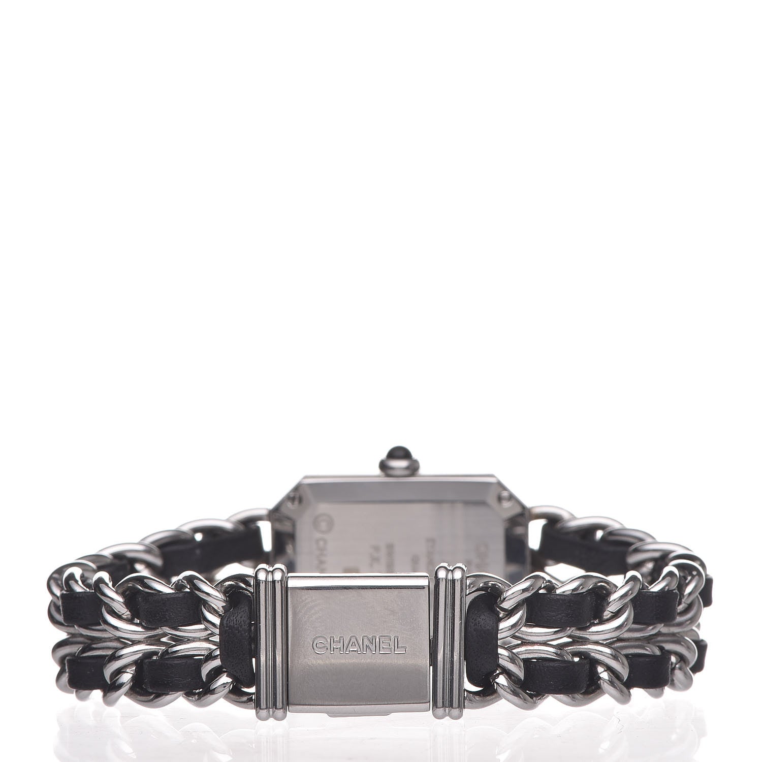 Chanel Stainless Steel Lambskin 20mm Chain Premiere Quartz Watch M 4 of 6