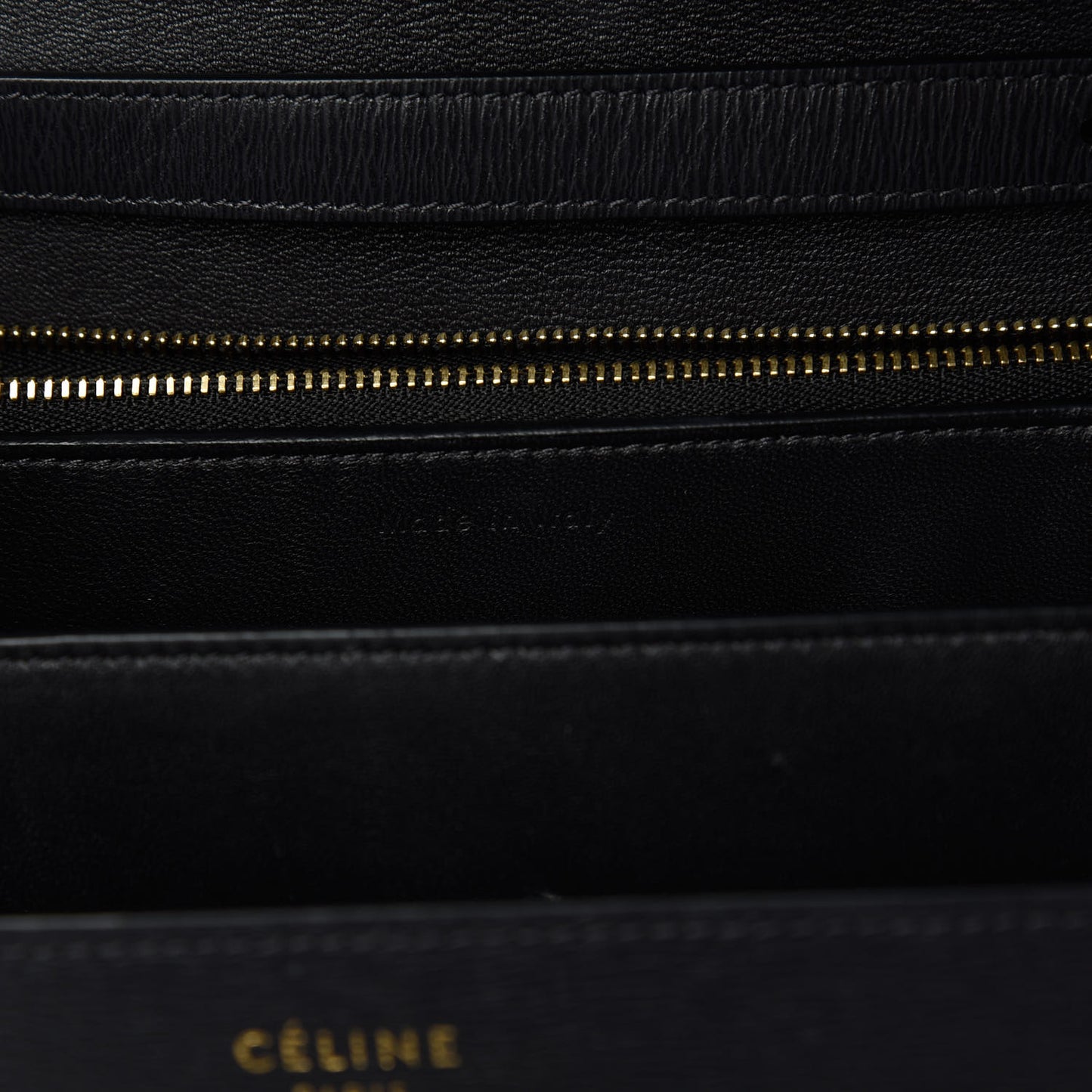Liege Calfskin Medium Classic Box Flap Bag Anthracite