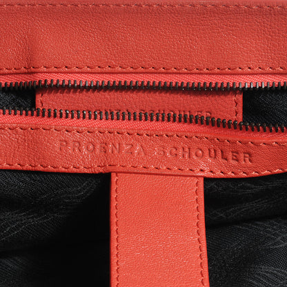 Proenza Schouler Lambskin PS1 Medium Satchel Deep Coral 8 of 12