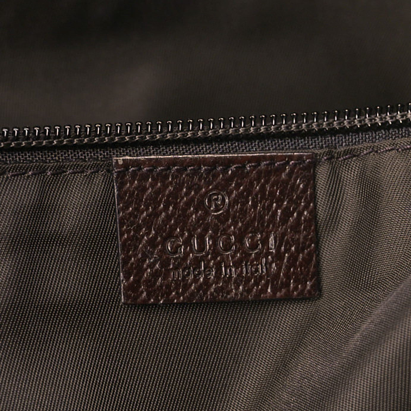 Monogram Web Large Diaper Tote Brown