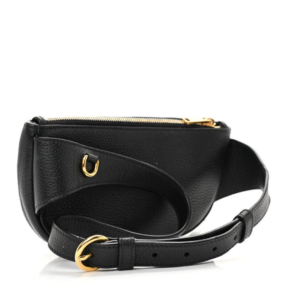 Prada Vitello Daino Small Belt Bag Black 2 of 11