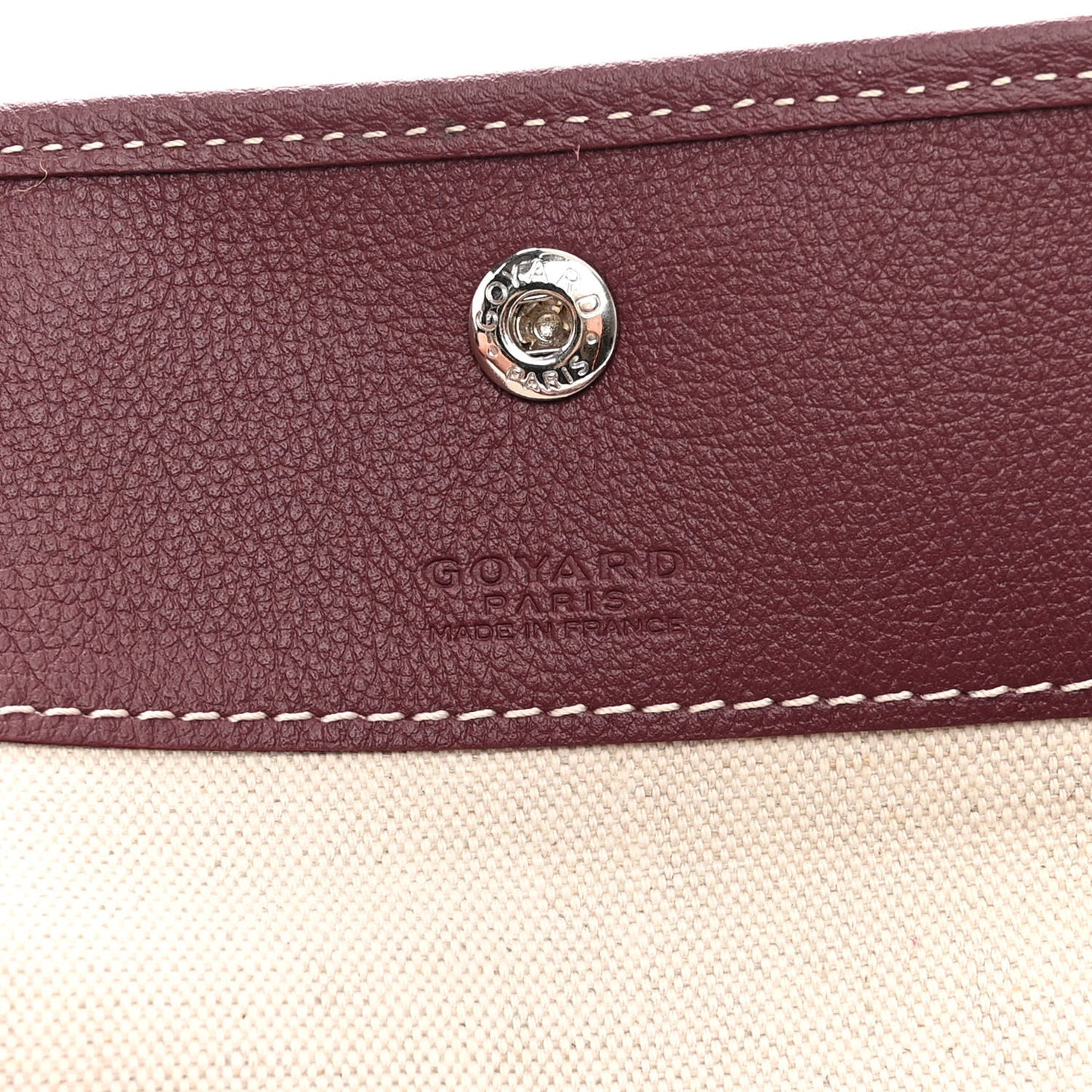 Goyardine Boheme Hobo Burgundy