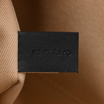 Chloe Cotton Calfskin Medium Woody Ribbon Tote White Black 7 of 10