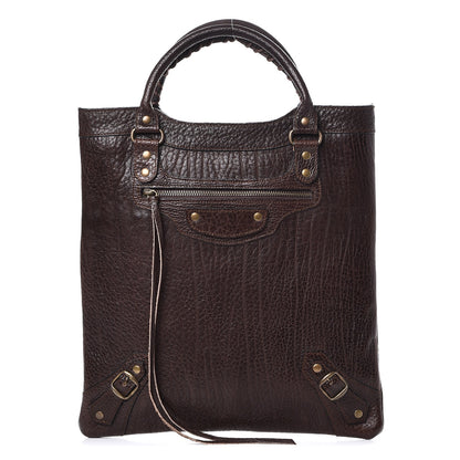 Balenciaga Caribou Le Dix Tote Chocolate 1 of 11