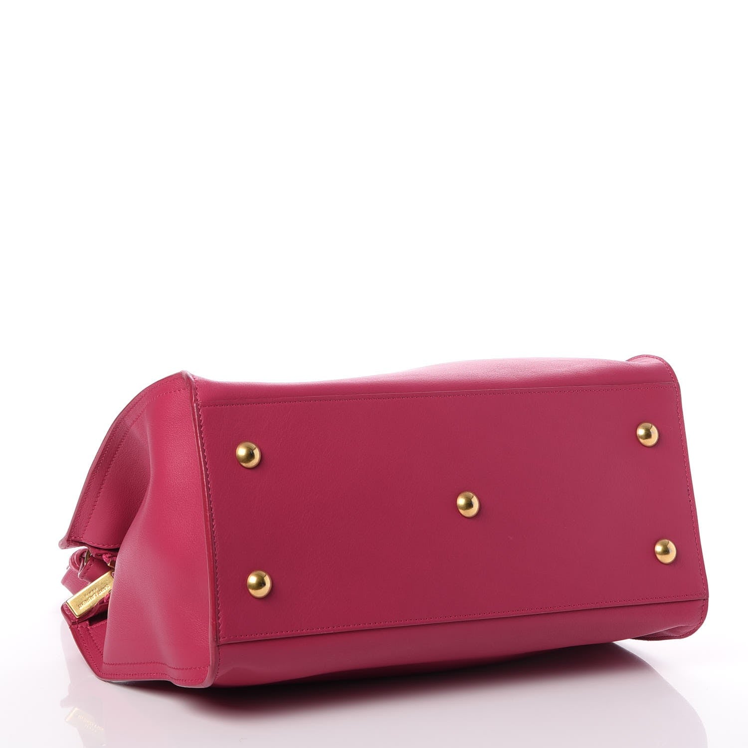 Saint Laurent Calfskin Small Classic Y Cabas Fuchsia 4 of 15