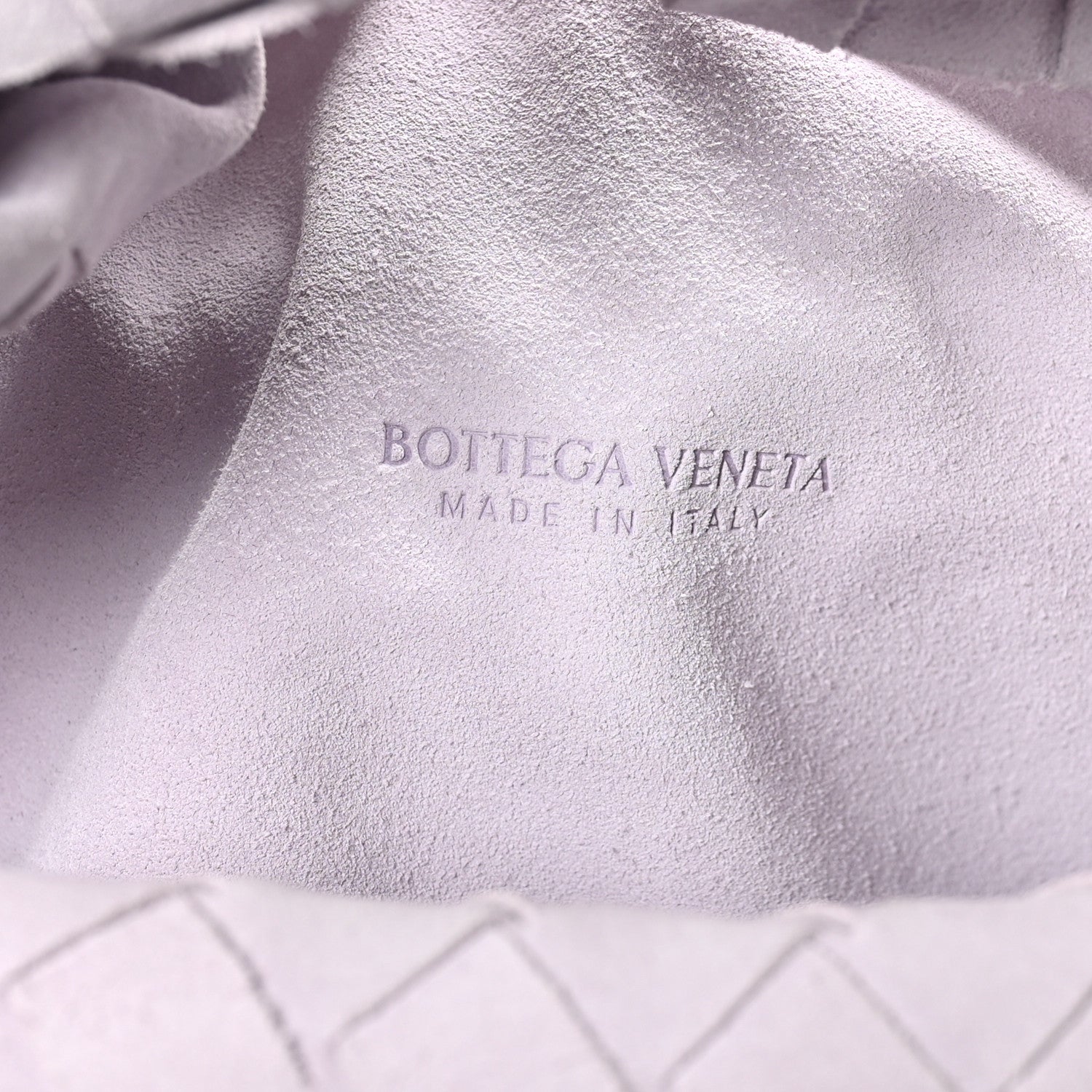 Bottega Veneta Suede Calfskin Intrecciato Teen Jodie Hobo Mirth Washed 6 of 9
