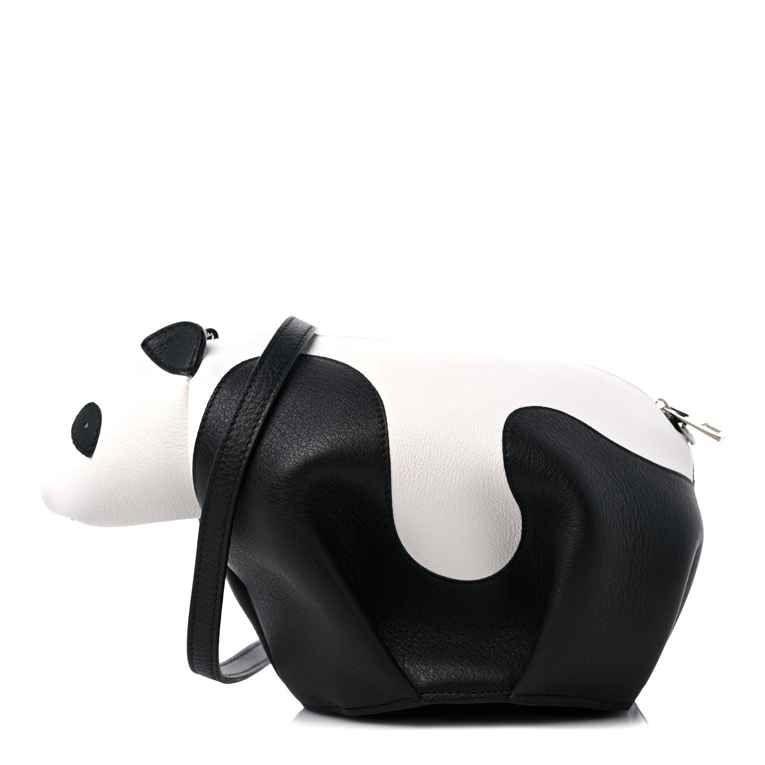 Loewe Calfskin Panda Crossbody Black White 1 of 10