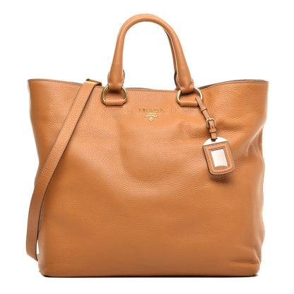 Prada Vitello Daino Tote Naturale 1 of 9