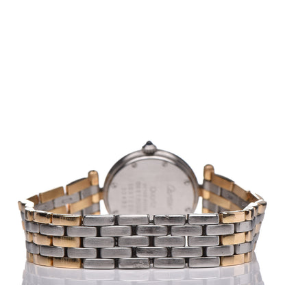 Cartier Stainless Steel 18K Yellow Gold 24mm Panthere Vendome Quartz Watch 3 of 7