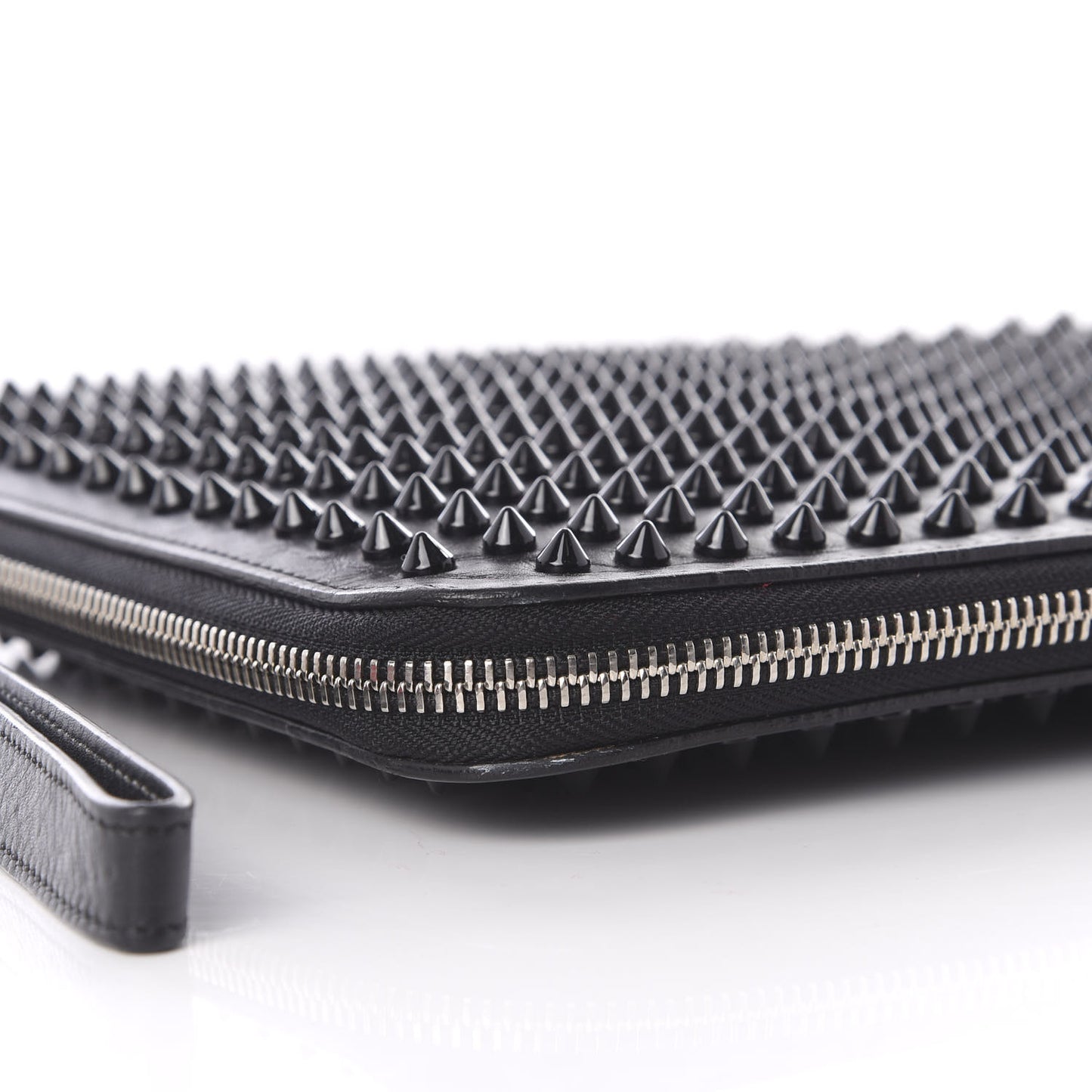Calf Spiked Cris iPad Case Black