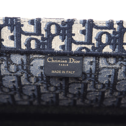 Christian Dior Oblique Book Tote Blue Multicolor 6 of 8