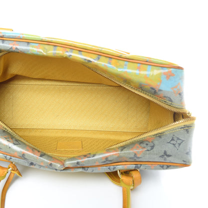 Louis Vuitton Monogram Pulp Defile Weekender PM Yellow 5 of 21