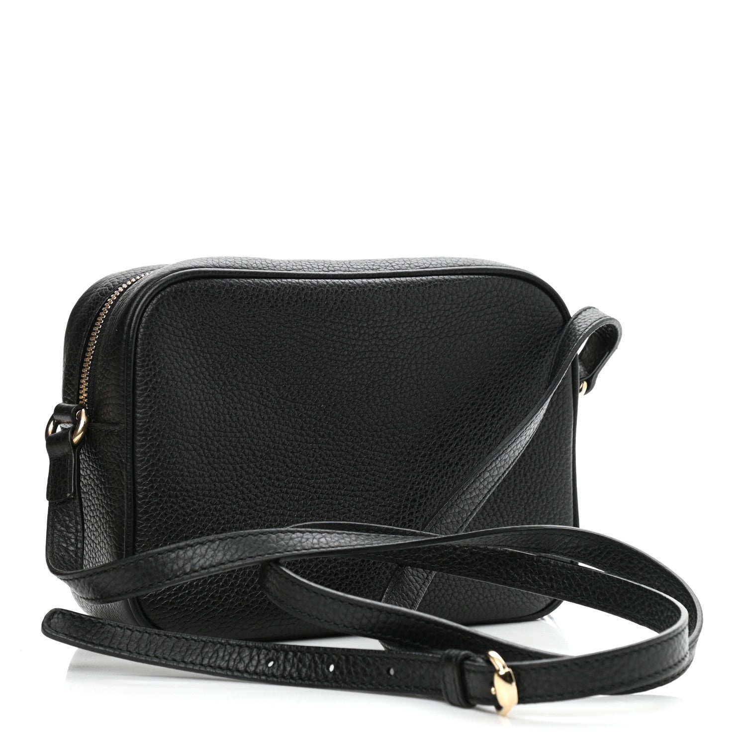Gucci Pebbled Calfskin Small Soho Disco Bag Black 3 of 13