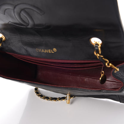 Chanel Lambskin Quilted Medium Single Flap Black 5 of 11