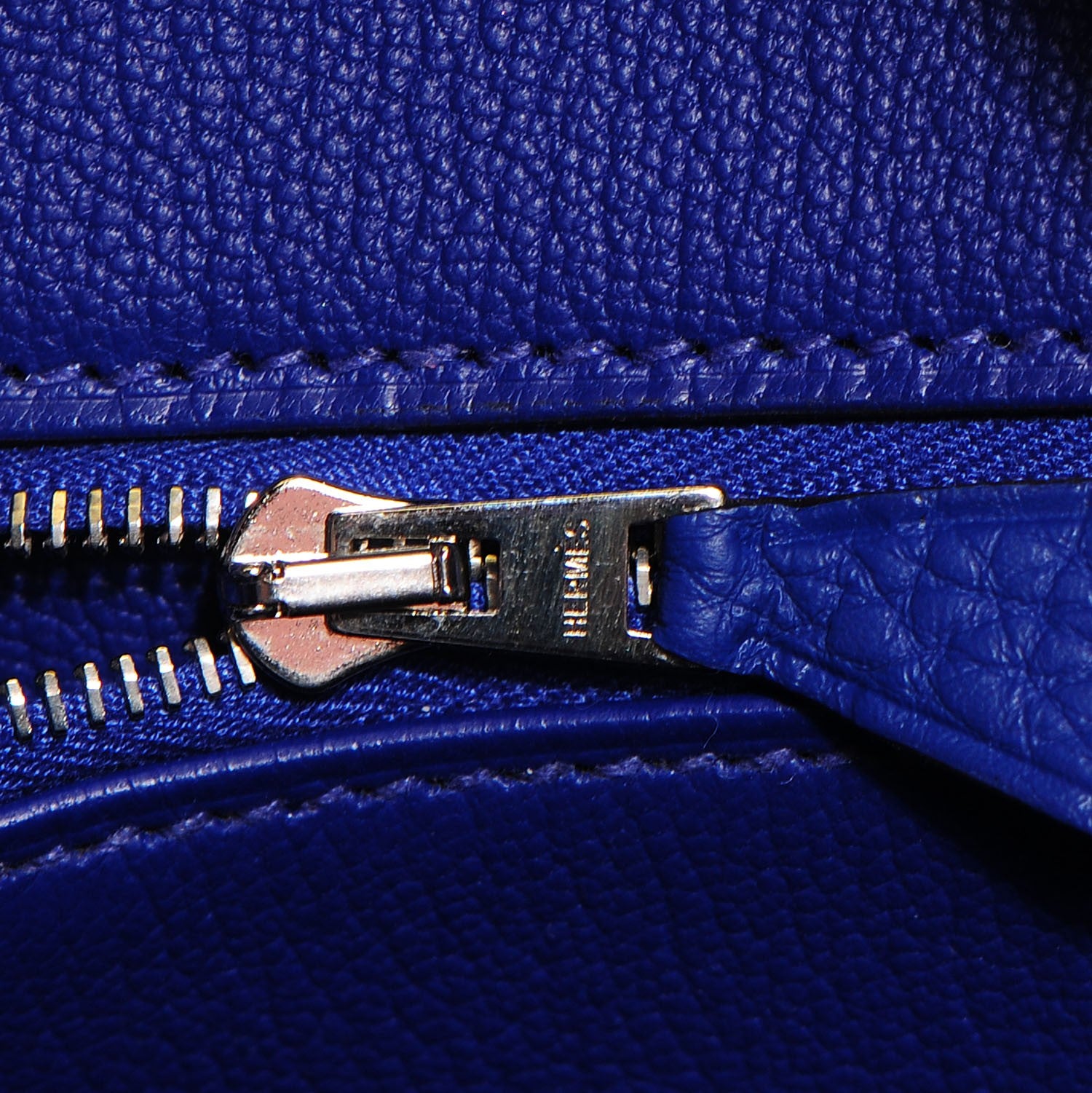 Hermes Togo Birkin 35 Bleu Electrique 17 of 26