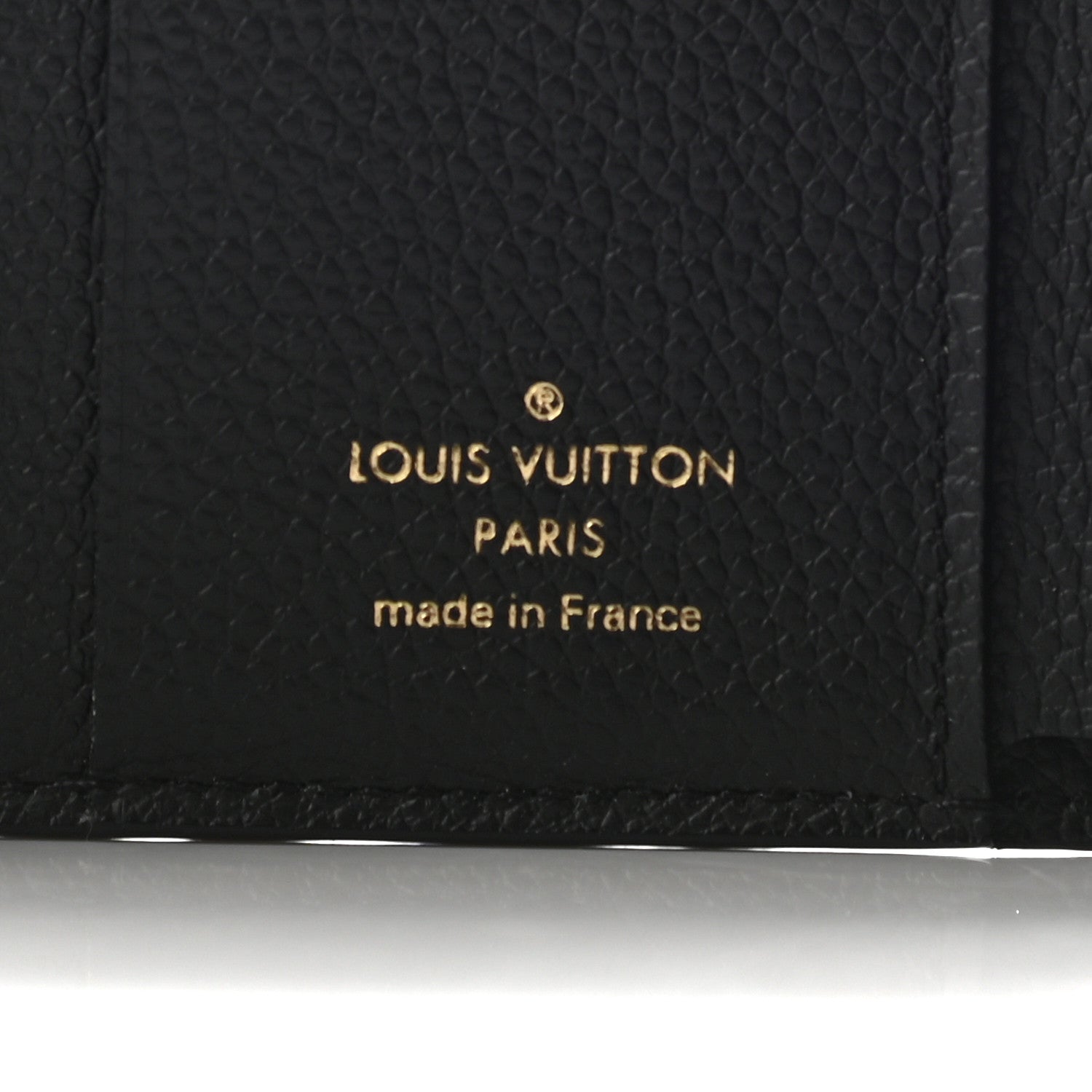 Louis Vuitton Empreinte Zoe Wallet Black 6 of 7