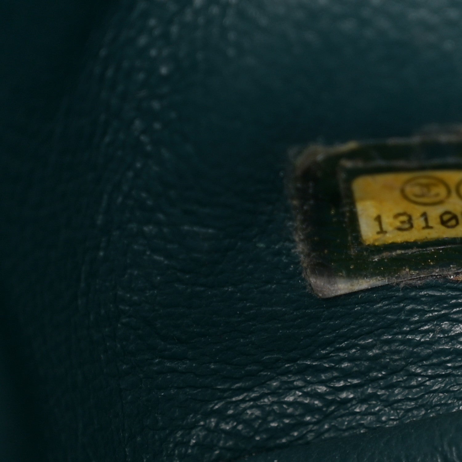 Chanel Lambskin Quilted Maxi Single Flap Turquoise 7 of 14